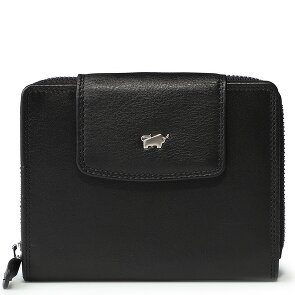 Braun Büffel Golf 3.0 Portemonnee RFID-bescherming Leer 12.5 cm