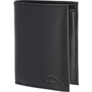 oxmox Leather Portemonnee RFID-bescherming Leder 13 cm
