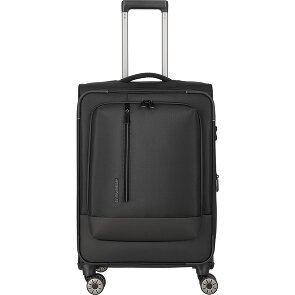 Travelite Crosslite 5.0 4 wielen Trolley M 66 cm met uitbreidingsplooi