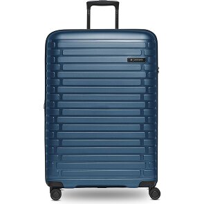 Pactastic Collection 04 THE LARGE + 4 wielen Trolley L 75 cm met uitbreidingsplooi