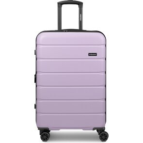 Saxoline Miami 4 wielen Trolley M 65 cm met uitbreidingsplooi