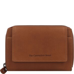The Chesterfield Brand Wax Pull Up Portemonnee RFID-bescherming Leer 13.5 cm