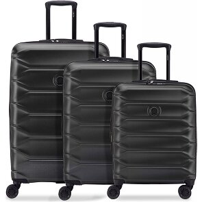 Delsey Paris Meteor 4 wielen Kofferset 3-delig met uitbreidingsplooi