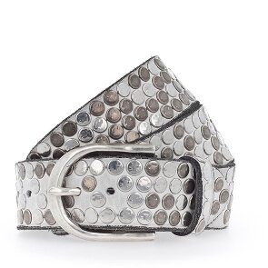 b.belt Studded riem leer