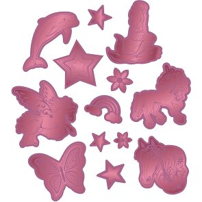 Step by Step Stickerset 13 stuks.