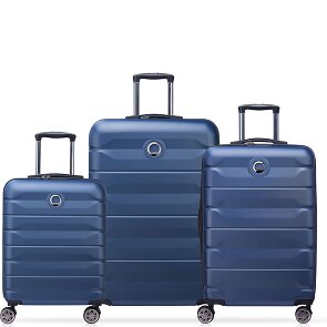 Delsey Paris Air Armour 4 wielen Kofferset 3-delig met uitbreidingsplooi
