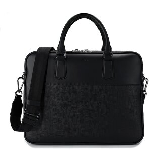 Boss New Crosstown Koffer Leer 39 cm Laptop compartiment