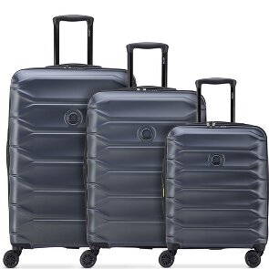 Delsey Paris Meteor 4 wielen Kofferset 3-delig met uitbreidingsplooi