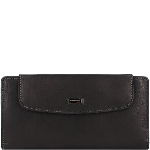 Greenland Nature Zwarte Nappa Portemonnee RFID Leer 19 cm Greenland Nature Zwarte Nappa Portemonnee RFID Leer 19 cm