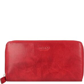mano Donna Aurona Portemonnee RFID Leer 19 cm