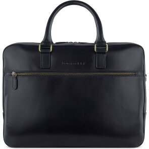 bugatti Remo Koffer Leer 40 cm Laptop compartiment