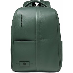 Piquadro Russel Dagrugzak RFID-bescherming Leer 41 cm Laptop compartiment