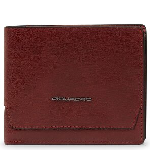 Piquadro Solm Portemonnee RFID-bescherming Leer 11 cm