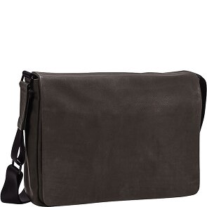 Leonhard Heyden Den Haag Messenger Leer 37 cm Laptopcompartiment