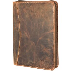 Greenburry Vintage Ringmap Leer 26 cm