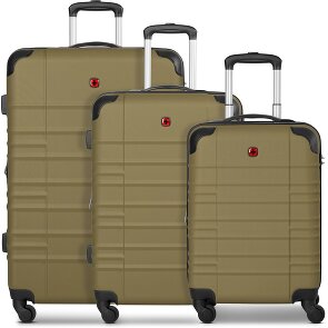 Wenger Amplar Evo 4 wielen Kofferset 3-delig met uitbreidingsplooi Wenger Amplar Evo 4 wielen Kofferset 3-delig met uitbreidingsplooi
