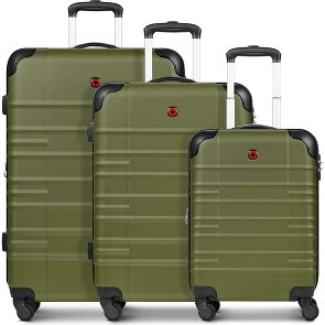 Wenger Amplar Evo 4 wielen Kofferset 3-delig met uitbreidingsplooi