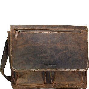 Greenburry Vintage Messenger Leer 35 cm