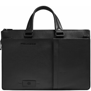 Piquadro Russel Koffer RFID-bescherming Leer 42 cm Laptop compartiment