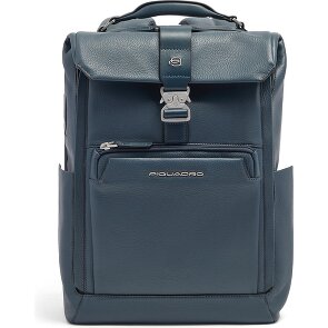 Piquadro Tebe Dagrugzak RFID-bescherming Leder 44 cm Laptopvak