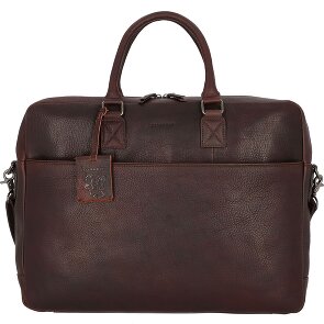 Burkely Antieke Avery aktetas Leer 46 cm Laptopcompartiment