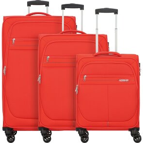 American Tourister Deep Dive 4 wielen Kofferset 3-delig met uitbreidingsplooi