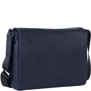 Leonhard Heyden Den Haag Messenger Leer 37 cm Laptopcompartiment