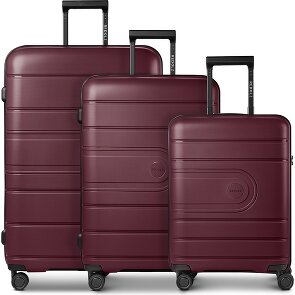Redolz Essentials 11 4 wielen Kofferset 3-delig met uitbreidingsplooi