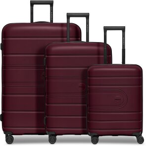 Redolz Essentials 11 4 wielen Kofferset 3-delig met uitbreidingsplooi Redolz Essentials 11 4 wielen Kofferset 3-delig met uitbreidingsplooi
