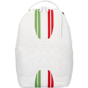 Sprayground Italy Racing Stripes White Dagrugzak 46 cm Laptop compartiment Sprayground Italy Racing Stripes White Dagrugzak 46 cm Laptop compartiment