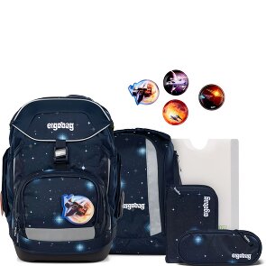 Ergobag Set rugzakken 6 st. incl. klittenbandset