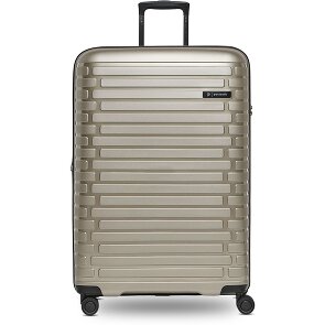 Pactastic Collection 04 THE LARGE + 4 wielen Trolley L 75 cm met uitbreidingsplooi