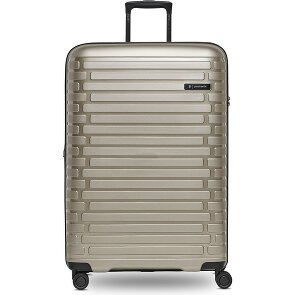 Pactastic Collection 04 THE LARGE + 4 wielen Trolley L 75 cm met uitbreidingsplooi