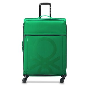 Delsey Paris x United Colors of Benetton Colour Block 4-wiel trolley 77cm met uitbreidingsvouw