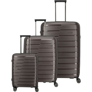 Travelite Air Base 4 wielen Kofferset 3-delig met uitbreidingsplooi