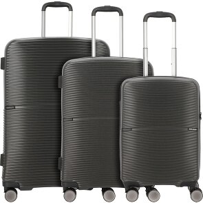 Worldpack San Francisco 4 wielen Kofferset 3-delig