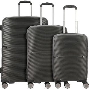 Worldpack San Francisco 4 wielen Kofferset 3-delig
