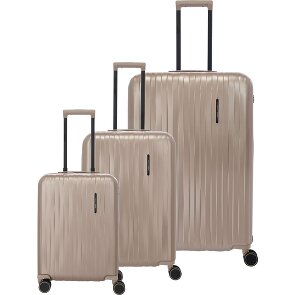 Travelite Barbara Novelty 4 wielen Kofferset 3-delig met uitbreidingsplooi
