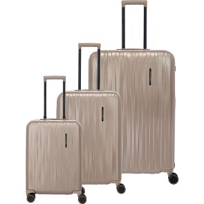 Travelite Barbara Novelty 4 wielen Kofferset 3-delig met uitbreidingsplooi