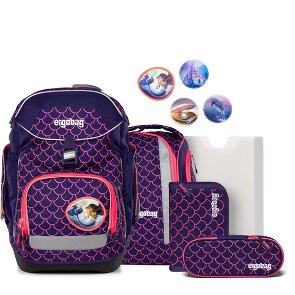 Ergobag Set rugzakken 6 st. incl. klittenbandset