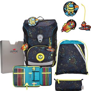 DerDieDas ErgoFlex Easy LED Schooltas set 5-delig