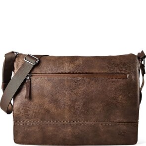 camel active Traces Boodschapper Leer 38.5 cm Laptop compartiment