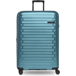 Pactastic Collection 04 THE LARGE + 4 wielen Trolley L 75 cm met uitbreidingsplooi