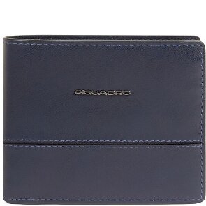 Piquadro Philip Portemonnee RFID-bescherming Leer 11 cm