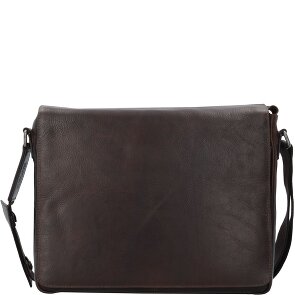 Leonhard Heyden Roma Boodschapper Leder 38 cm Laptopcompartiment
