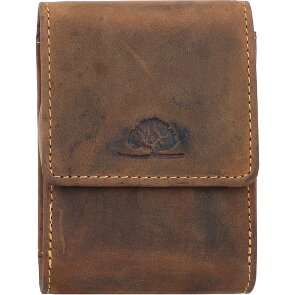 Greenburry Vintage sigarettenkoker leer 7,5 cm