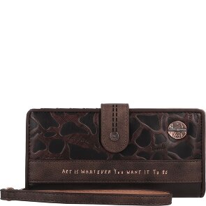 Anekke Shoen Brown Portemonnee RFID-bescherming 19 cm Anekke Shoen Brown Portemonnee RFID-bescherming 19 cm