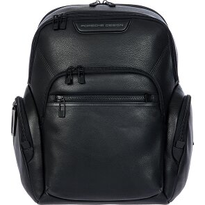 Porsche Design Roadster Zakelijke rugzak Leer 38 cm Laptop compartiment