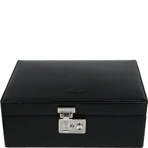 Windrose Beluga Juwelenkistje Leer 24 cm