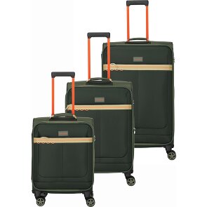 Travelite Color Craze 4 wielen Kofferset 3-delig met uitbreidingsplooi